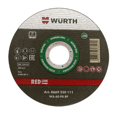 Disco de corte 4.1/2 Wurth