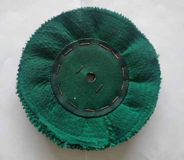 DISCO GROSSO SISAL RESINADO VERDE DE 8''